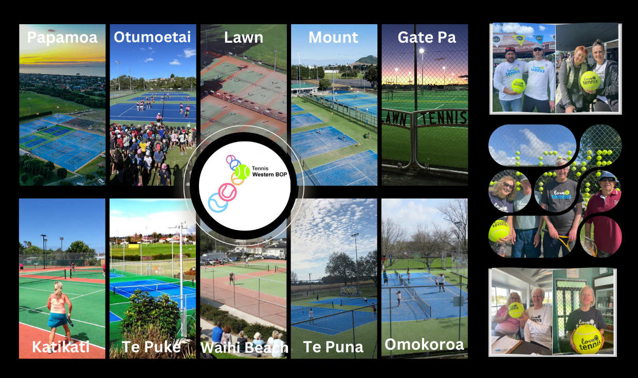 Tennis Clubs in Western Bay of Plenty New Zealand